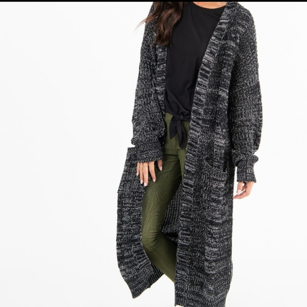 Agnes & Dora Dreamy Duster Black